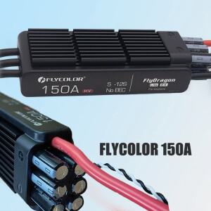 150A ESC 플라이컬러 전자 속도 제어기 5-12S HV RC 취미 모델 항공기 헬리콥터 JP EDF 부품
