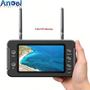 5.8G FPV 모니터(DVR 포함) 40CH 4.3인치 LCD 16:9 NTSC/PAL RC 멀티콥터 드론용 자동 검색