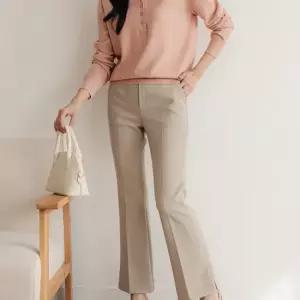 여성바지 부츠컷 정장 슬랙스 스판 밴딩 팬츠 봄 여름