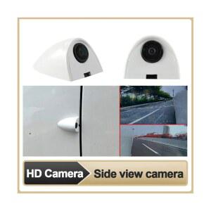 차량용 사이드 뷰 카메라 야간 투시경 HD 사각지대 주차 보조 좌우 흰색 스티커 설치