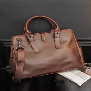 서류 남성 가죽 빅사이즈 노트북 전문직 숄더백 정장용 크로스백