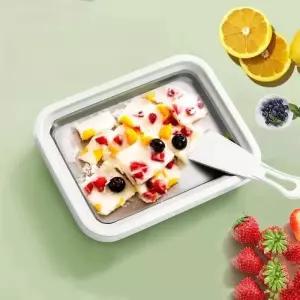 가정용 철판아이스크림판 틀 업소용 요거트 야시장 창업