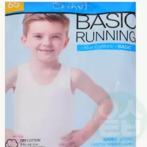 위블리 순면 남아동 런닝 주니어남아런닝