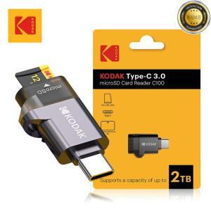코닥 타입-C 마이크로 SD 카드 리더기 TF 메모리 고속 전송 어댑터