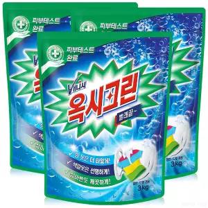 옥시레킷벤키저 옥시크린 분말 표백제 3kg x 3개