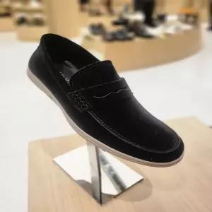 탠디 TANDY 남성 세미캐주얼 페니로퍼 Q19071 블랙 3CM