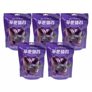 푸룬젤리 태국 푸른젤리 건자두 프룬 푸른큐브젤리 더플러스원 젤리 5개