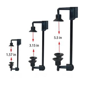 색소폰 바이올린 클라리넷 베이스 첼로 피아노 T100G 악기 콘덴서 마이크 DPA 4099 용 범용 스탠드 클립