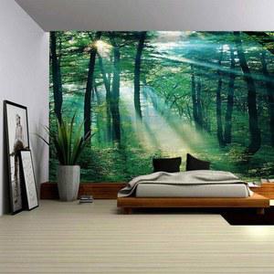 초대형패브릭 터 풍경너머 풍경화 인테리어 그림 장식 패브릭 액자 너머