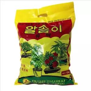 고단위 화초용 비료 유기질 분재용 비료 유박 알송이 퇴비 영양제 고단위