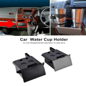 VW T5 자동차 전면 음료수 컵 거치대 스탠드 코인 블랙 RHD 트랜스포터 Ashtray7H285860130T