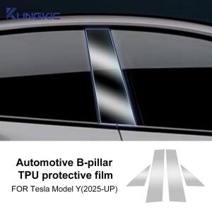 Tesla 호환 Model Y Juniper 2025-up PPF 자동차 페인트 보호 헤드 라이트 필름 투명 B 필러 테일