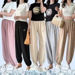 아이스쿨링 자수 냉장고 바지 6컬러 2026