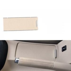 자동차 센터 콘솔 음료 컵 거치대 슬라이드 커버 커튼 커튼 폭스바겐 호환 골프 MK5 MK6 5 6 제타 EOS 용 1