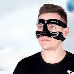 안면보호 마스크 농구 축구 코보호대 투명 페이스가드 운동