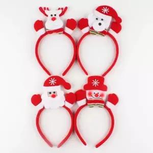 학원 팬시 선물 크리스마스 만세 불빛 머리띠 12개 [AKZ2158]
