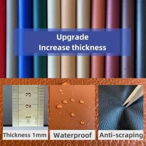 가죽 수리 테이프 두께 1mm 강한 점도 자체 접착 패치 소파 자동차 좌석 침대 Refurbish Hole Fix 스티커