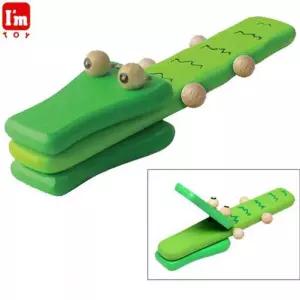 악기장난감 아임토이 원목 악어 핸들캐스터네츠 [AZX4746]