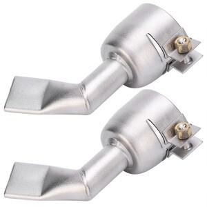 용접 총 노즐 플랫 120도 스테인레스 스틸  공기 플라스틱 토치 액세서리