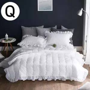 퓨어프릴 아사 여름 간절기 이불 퀸 화이트 베개솜 이불