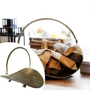 벽난로 장작 홀더 휴대용 컨테이너 고강도 랙 캐리어 호환 메탈 목재