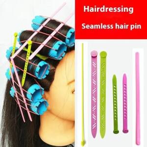 내열성 헤어핀 콜드 웨이브 핫 파마 살롱 등급 안티 타이 압축 스타일링 도구 용 주름 방지 열 클립