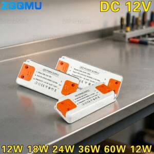 LED 드라이버 트랜스포머 120W 60W 36W 24W 18W 12V 전원 공급 어댑터 10A 5A 3A 2A 스트립 조명 램프용 DC