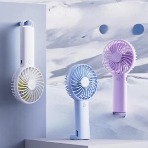 GS16 휴대용 후크온 미니 선풍기 소형 USB 충전 데스크탑