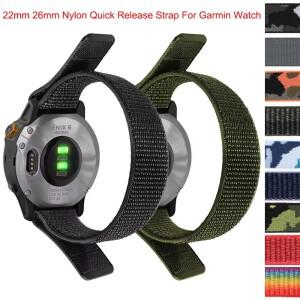 Garmin Fenix 8 7X 6X Pro 7 6 5X Plus/Epix Gen 2/Enduro 3/Tactix 8/tinct 3 후크 루프 스포츠 스트랩