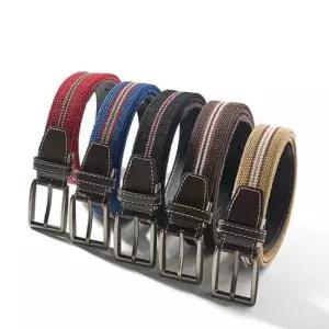 남성허리띠 남녀공용 캐주얼 스판 벨트 세련미 소가죽 고무 심플