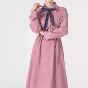 [옷은날개] 리본타이 실내복 DJJ8807 박스원피스 나그랑 롱원피스