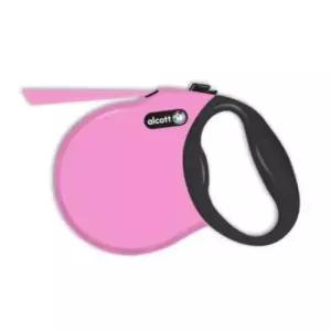 [반려] 애견 자동리드줄 핑크 L 1p 리드줄 자동리드줄 애견자동줄 강아지자동줄 개줄