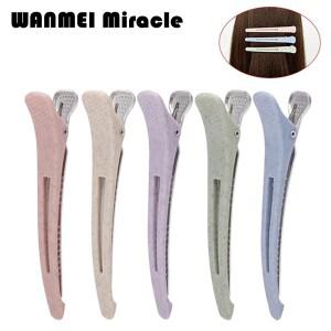 6pcs 헤어 클립 세트 전문 미용 살롱 머리핀 미끄럼 방지 악어 DIY 홈 이발사 스타일 도구