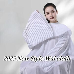 2025 신형 헤어 커팅 랩 천 미용실 헤어드레싱 망토 미용사 앞치마 이발사 케이프 스타일 숄