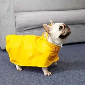 중형견 우비 강아지 오는 필수 동물 반려견 산책 날 비옷 비 7kg까지 귀여운 레인코트