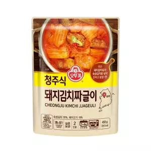 오뚜기 청주식 돼지김치짜글이 450g x 12