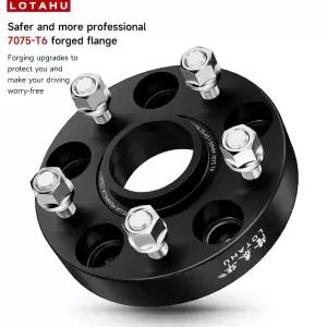 허브스페이스 휠 지프 글래디에이터 -2024 용 플랜지 플레이트 T6-7075 스페이서 알루미늄 합금 허브 확장