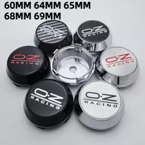 자동차휠캡 4pcs OZ O.Z 레이싱 엠블럼 로고 60mm 64mm 65mm 68mm 69mm 자동차 휠 센터 캡 하이 액세서리