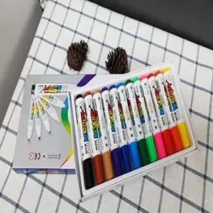 [문구] 보드마카 색상세트 12색 학원용품 글쓰기 마커 보드펜 필기구