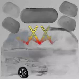 K3 햇빛가리개 6종세트 차박용품