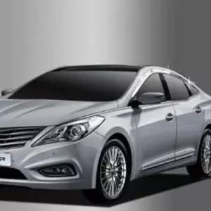 그랜드HG햇빛가리개 그랜져HG 썬바이저 크롬 선바이저 윈도우 빗물받이 6P