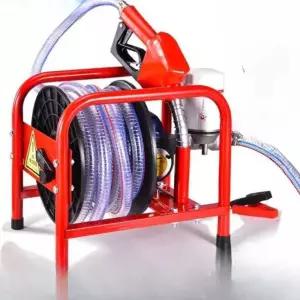 전기주유기 급유 기계 셀프 자바라 펌프 석유 석션 디젤 주유건 기름 오일