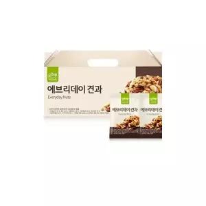 오하루 자연가득 에브리데이 견과 1박스 25봉 임산부 하루 견과류 종류 믹스 답례품
