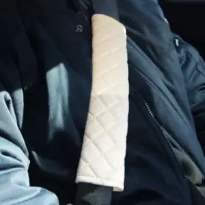 차량용 안전벨트커버 벨벳 안전띠패드 차량악세서리 베이지