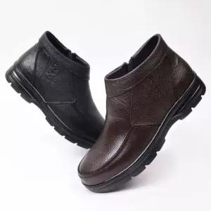 20대남자신발 가죽 슬립온 신발 구두 겨울 캐주얼 남성 털슈즈