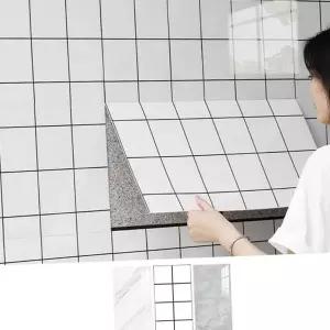 욕실 타일 시트지 북유럽 방수 데코 주방 타일 시트지 바닥 인테리어 스티커 꾸미기 접착식 도톰한 대리석