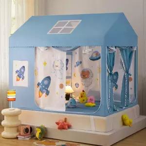 벙커침대텐트 암막 3중 캐노피 꾸미기 제품 형 벙커 커튼 양면