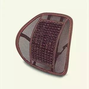 자동차 카시트 구슬 통풍 7day 등받이 방석 브라운 JWFFGOOH