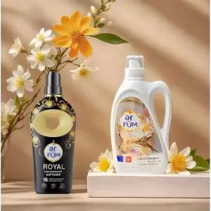 (세제유연제 세트) 아로퓸 가든컬렉션 액체 세탁세제 2L(뷰티풀라이프)+느와르 시크릿가든 섬유유연제 900M