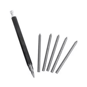 [문구] 2B 8B 미술용 샤프 샤프심 5개 포함 미술연필